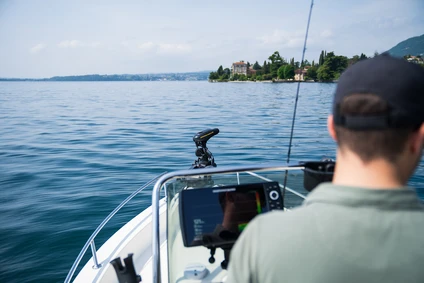 Boat fishing on Lake Garda with a professional guide 2