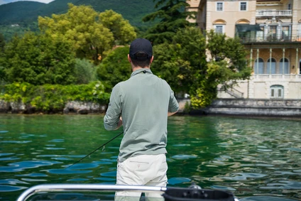 Boat fishing on Lake Garda with a professional guide 9