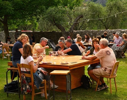 Wine tasting in a Trentino winery in the Valle dei Laghi 4