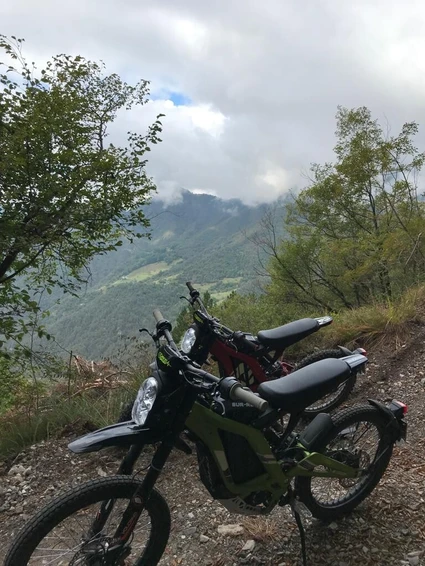 Sur Ron, electric motocross at Lake Garda, experience an adventure  1