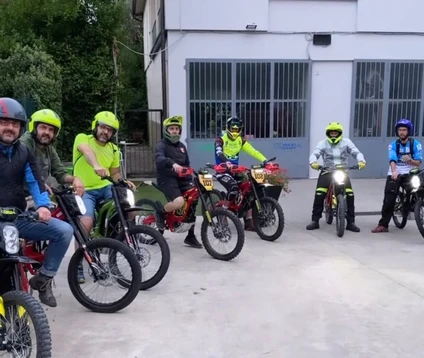Sur Ron, electric motocross at Lake Garda, experience an adventure  12