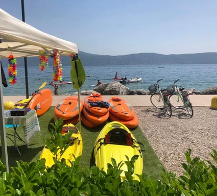 Discover the beauty of Lake Garda with a guided canoe trip from Toscolano Maderno 0