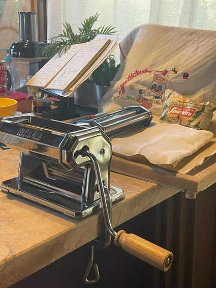 A pranzo a casa di Marina: lezione di cucina e pasta fatta in casa