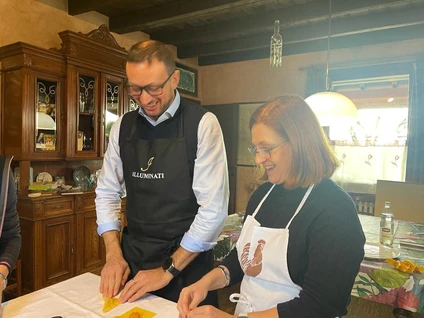 Cooking class with shopping at the market at Desenzano del Garda 15