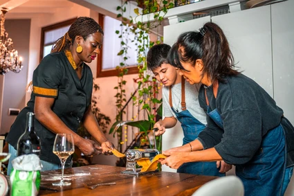 Cooking class in mansarda nel centro di Salò sul Lago di Garda 12