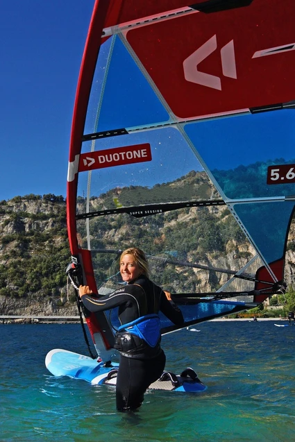 Private windsurfing lesson for two at sunset and aperitif on the beach 13