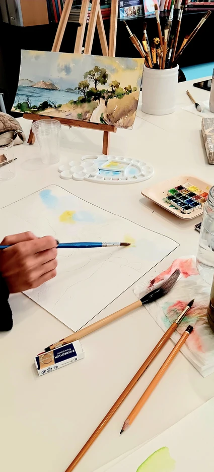 Aquarellkurs am Gardasee: Tauchen Sie ein in die Kunst 16 Aquarellkurs am Gardasee: Tauchen Sie ein in die Kunst 16