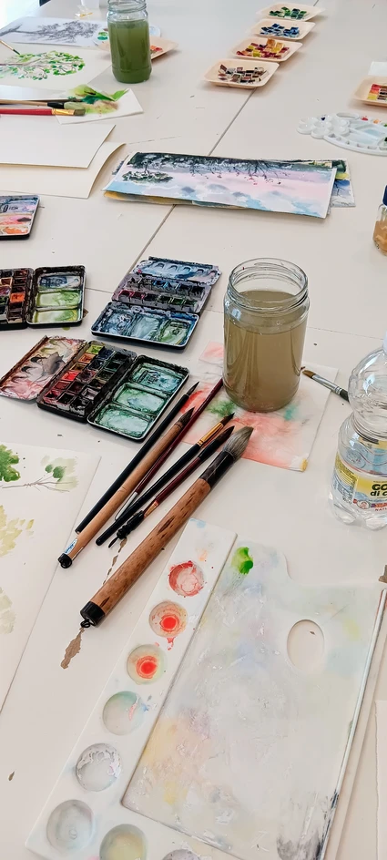 Aquarellkurs am Gardasee: Tauchen Sie ein in die Kunst 2 Aquarellkurs am Gardasee: Tauchen Sie ein in die Kunst 2