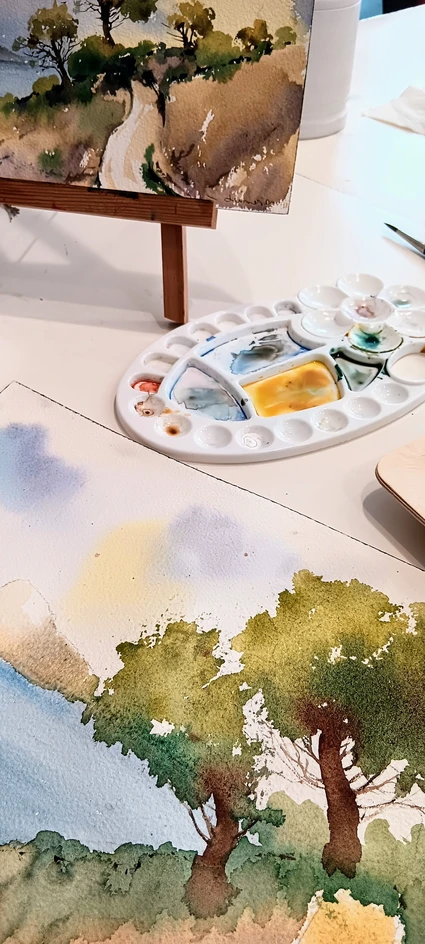 Aquarellkurs am Gardasee: Tauchen Sie ein in die Kunst 3 Aquarellkurs am Gardasee: Tauchen Sie ein in die Kunst 3