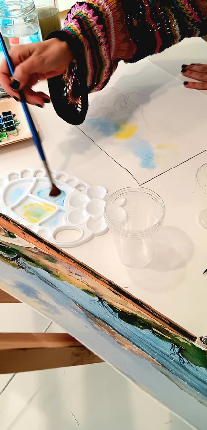 Aquarellkurs am Gardasee: Tauchen Sie ein in die Kunst 1 Aquarellkurs am Gardasee: Tauchen Sie ein in die Kunst 1