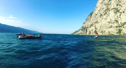 A day of Free Ride on the waters of Campione sul Garda 3